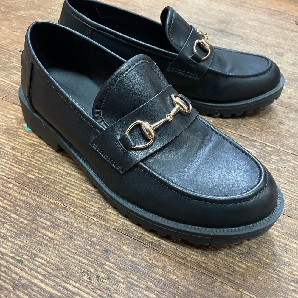 Sincerely Jules Black Loafers